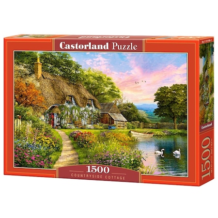 Castorland Countryside Cottage Jigsaw Puzzle - 1500 Piece C-151998-2